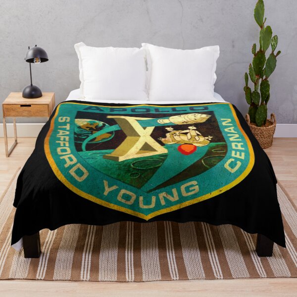 Item preview, vintage Apollo 10 logo designed and sold by trendistudio.