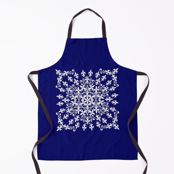 Item preview, roue de lys (version blanc en bleu) designed and sold by HoremWeb.