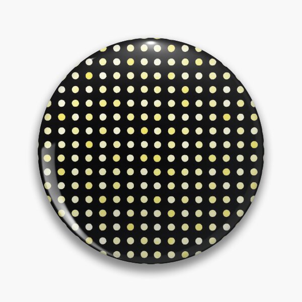 Item preview, Yellow Dot Pattern - Black designed and sold by VvdVenDesign.