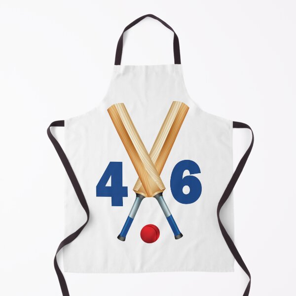 Item preview, Cricket number 46 - forty six with bats and ball designed and sold by AllShirts21.