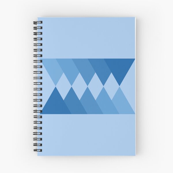 Item preview, Jaggered Gradient - Blue Pattern designed and sold by HuyN95.
