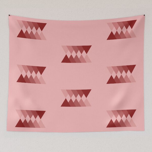 Item preview, Jaggered Gradient - Maroon Pattern designed and sold by HuyN95.