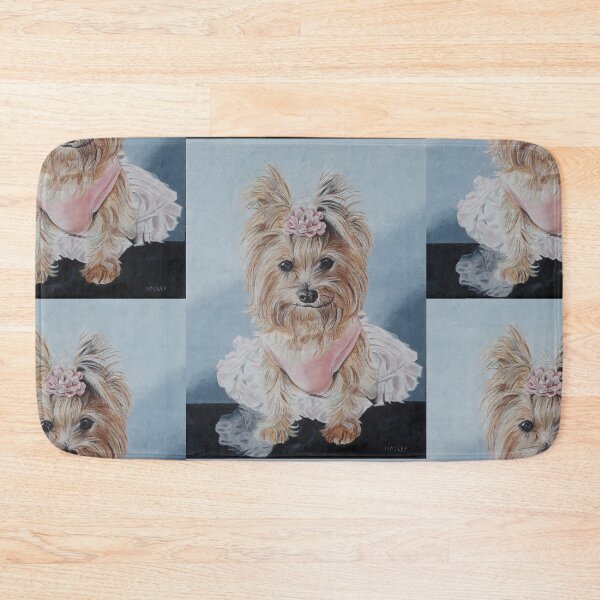 Aperçu de l'œuvre Yorkshire Terrier dans un Tutu créée et vendue par MaggieMosleyArt.
