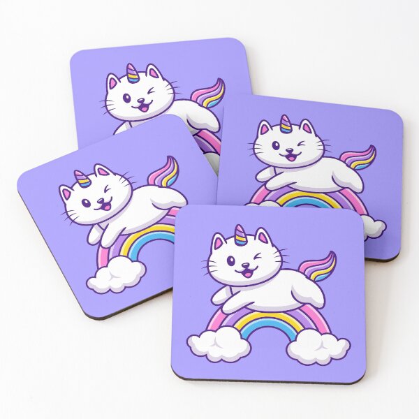 Item preview, Cute Rainbow Unicat designed and sold by Izlan Shah.