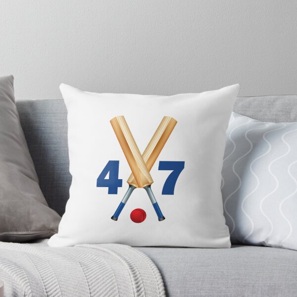 Item preview, Cricket number 47 - forty seven with bats and ball designed and sold by AllShirts21.