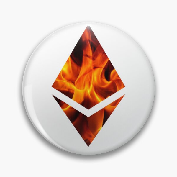 Item preview, Ethereum on fire! designed and sold by Bitgoods.