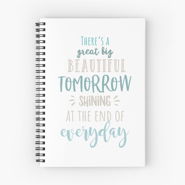 Item preview, There’s A Great Big Beautiful Tomorrow designed and sold by IM Hunter.