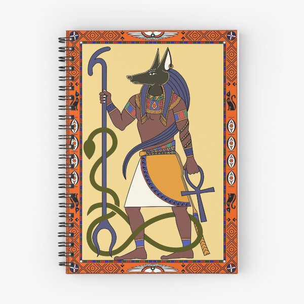 Item preview, Anubis - Colour - Egyptian Art designed and sold by MythicComicsArt.