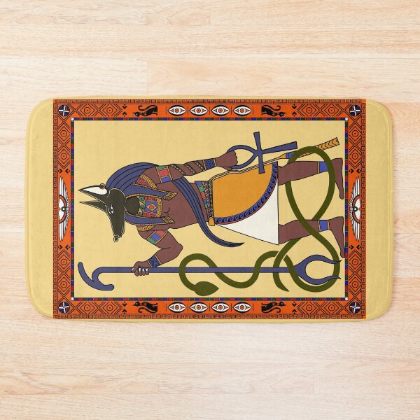 Item preview, Anubis - Colour - Egyptian Art designed and sold by MythicComicsArt.