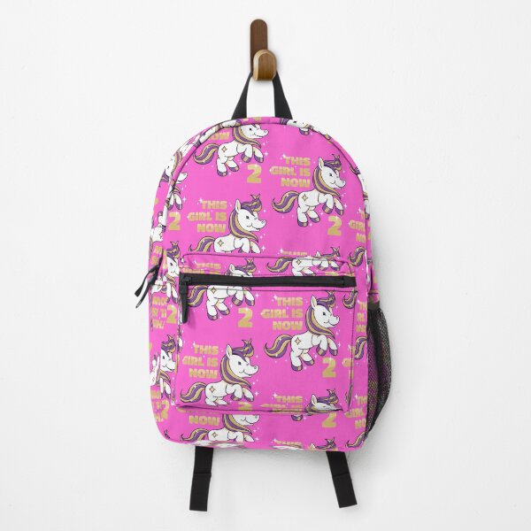 Item preview, THIS GIRL IS NOW 2 BIRTHDAY UNICORN LOVER designed and sold by PhillDaPhlava.