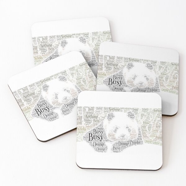 Item preview, Busy Doing Nothing Panda designed and sold by shopcom.