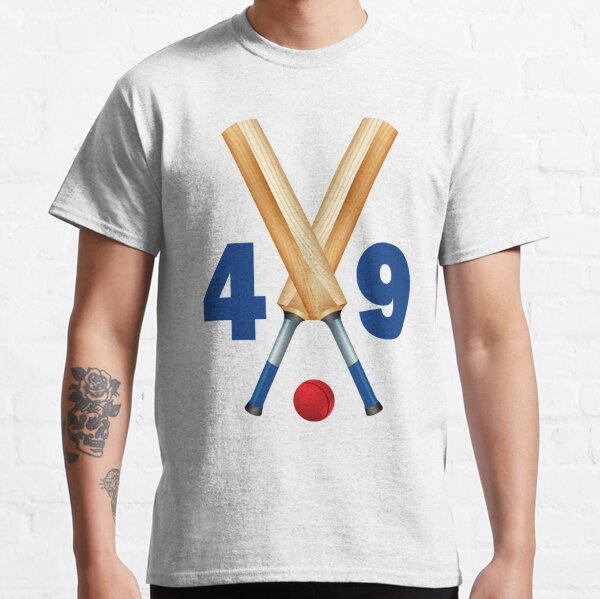 Jake Arrieta Chicago Cubs Shirt #49 MLB Adult Large Blue Short Sleeve