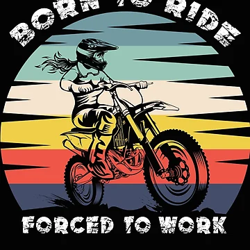 Artwork thumbnail, Born To Ride Forced To Work by OnTheTrend