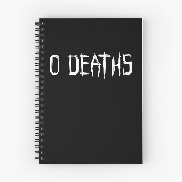 Item preview, 0 DEATHS (WHITE) designed and sold by GsusChrist.