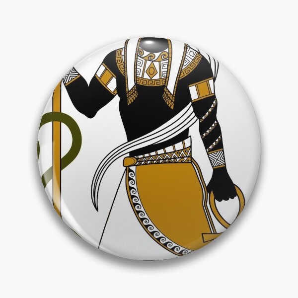 Item preview, Copy of Anubis - Black, White and Gold - Egyptian Art designed and sold by MythicComicsArt.