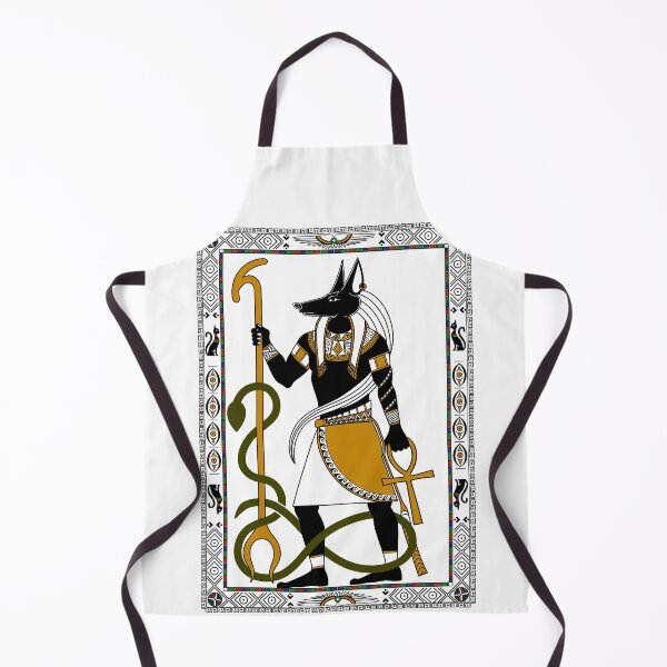 Item preview, Copy of Anubis - Black, White and Gold - Egyptian Art designed and sold by MythicComicsArt.