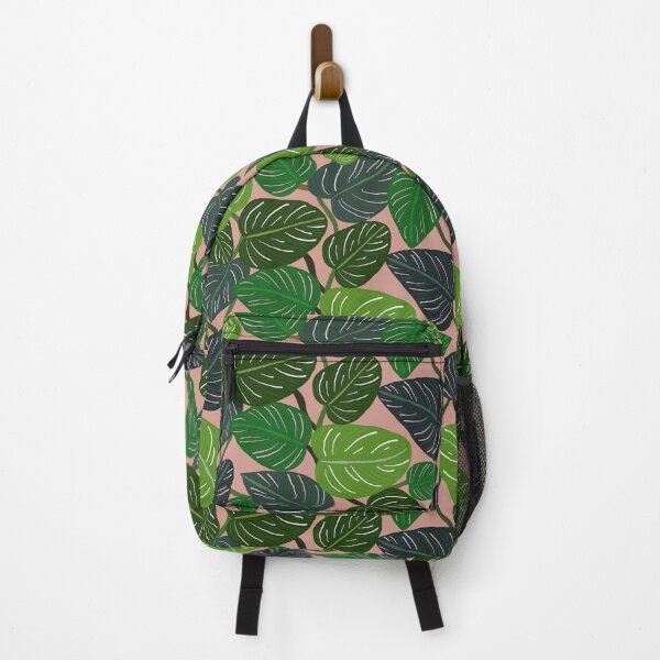 Item preview, Tropical Pin-stripe Calathea Leaves Indoor Plant designed and sold by Lozzie Eliza Designs.