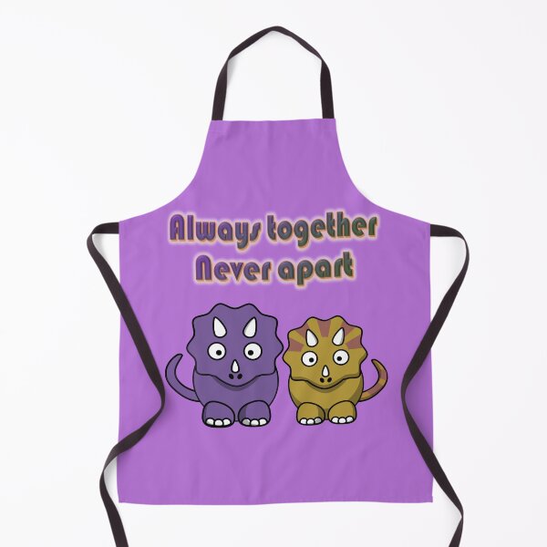 Item preview, Always together Never apart, a couple of dinos designed and sold by helenkaiy.