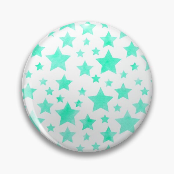 Item preview, Green Star Pattern - White designed and sold by VvdVenDesign.