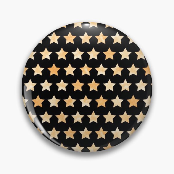 Item preview, Orange Star Pattern - Black designed and sold by VvdVenDesign.