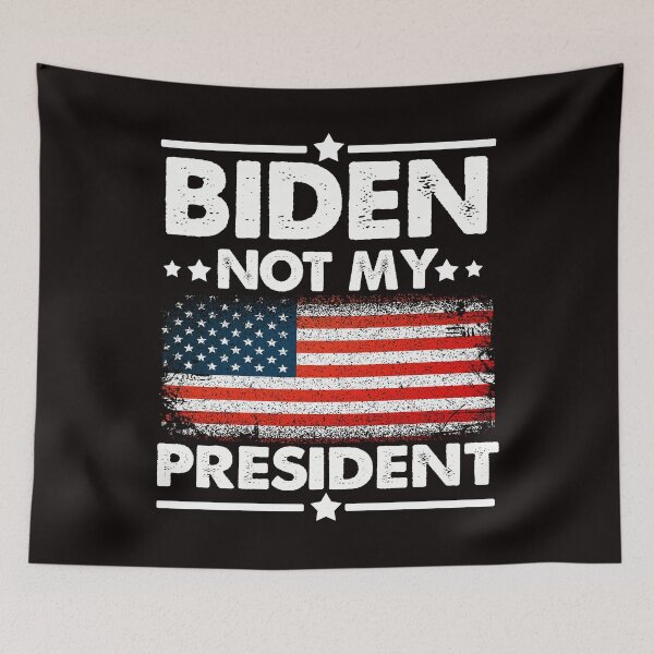 Item preview, Joe biden not my president anti democrat republican  designed and sold by Majesticoo.