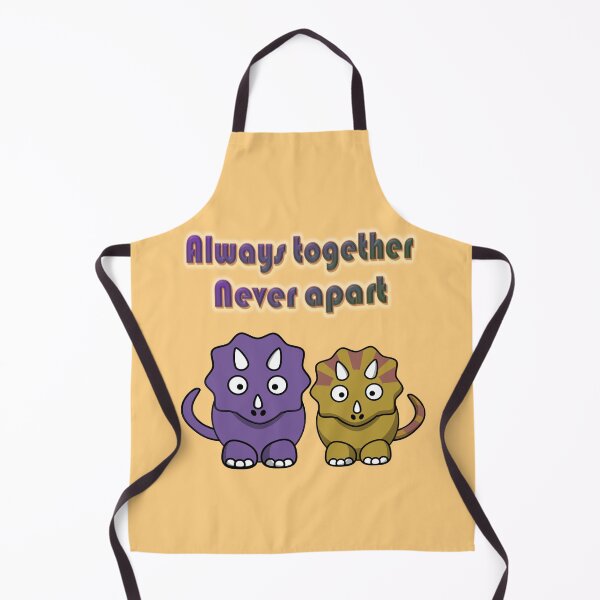 Item preview, Always together Never apart, a couple of dinos designed and sold by helenkaiy.