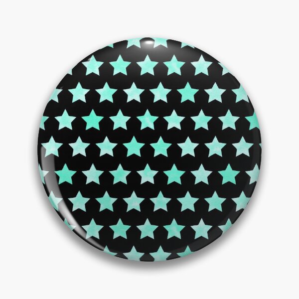 Item preview, Green Star Pattern - Black designed and sold by VvdVenDesign.
