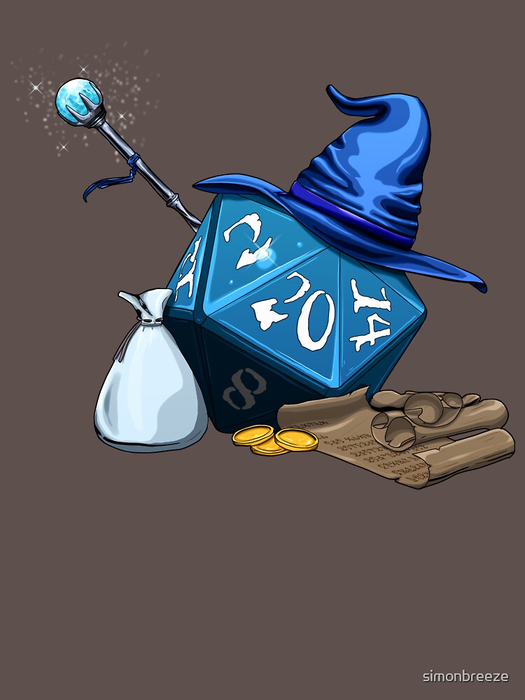D20 Wizard by simonbreeze