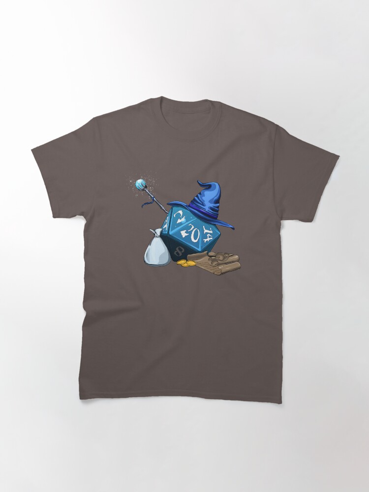 Alternate view of D20 Wizard Classic T-Shirt