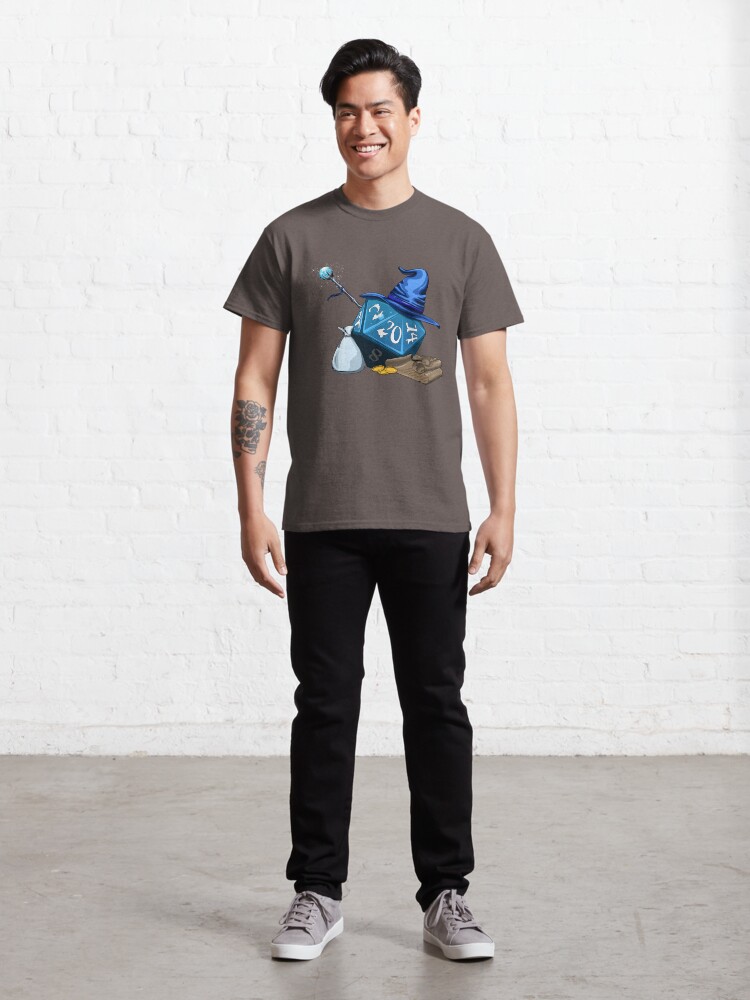 Alternate view of D20 Wizard Classic T-Shirt