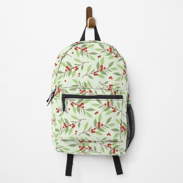Item preview, Cranberry seamless pattern. Foliate branches with red berries.  designed and sold by Xaphana.