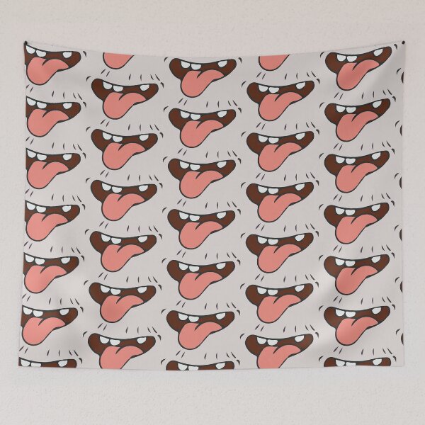 Item preview, Cute monster sticking its tongue out  designed and sold by Graphix-Space.