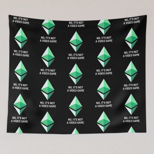 Item preview, Ethereum Is Not A Video Game designed and sold by fwerky.