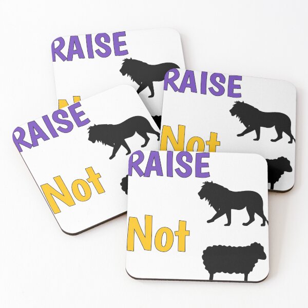 Item preview,  Raise lions not sheep - Raise lions not sheep patriot party designed and sold by kamaldc.
