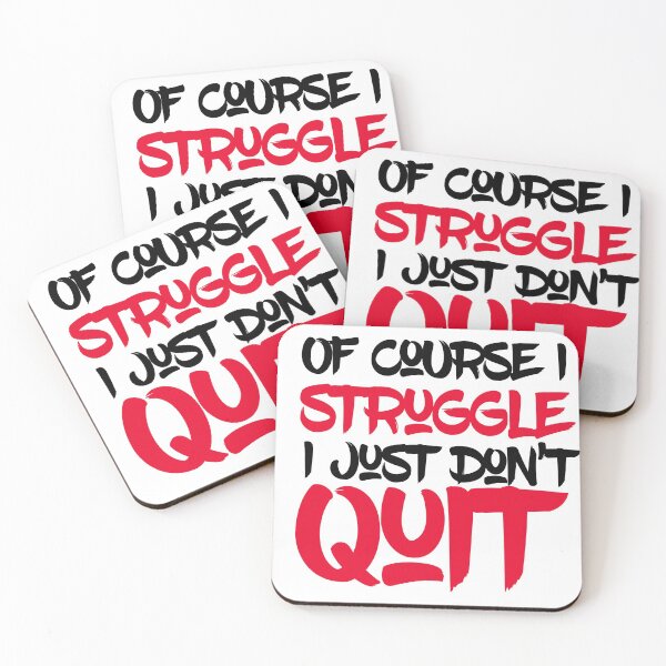 Item preview, Not a quitter  designed and sold by Md1982.