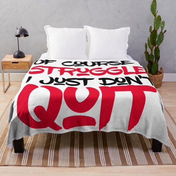 Item preview, Not a quitter  designed and sold by Md1982.