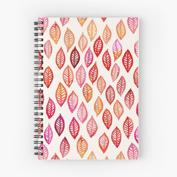 Item preview, Watercolor Leaf Pattern in Autumn Colors designed and sold by micklyn.