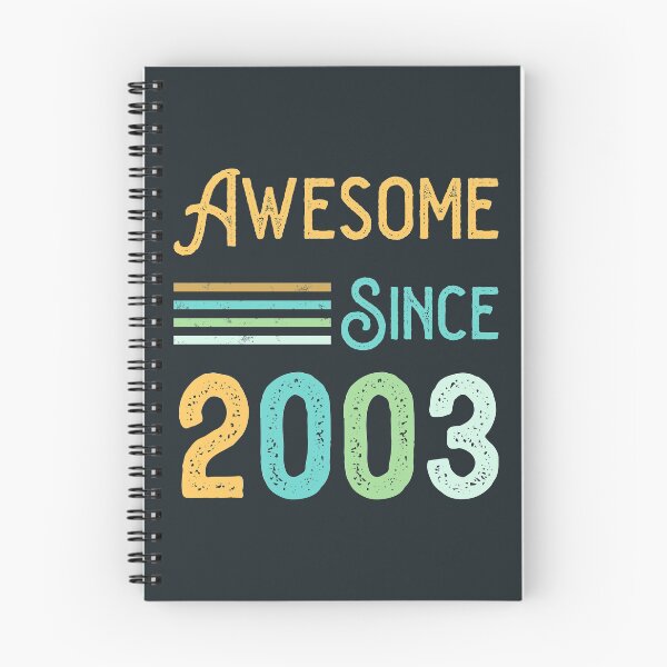 Item preview, Awesome Since 2003 Vintage Style  designed and sold by munochill.