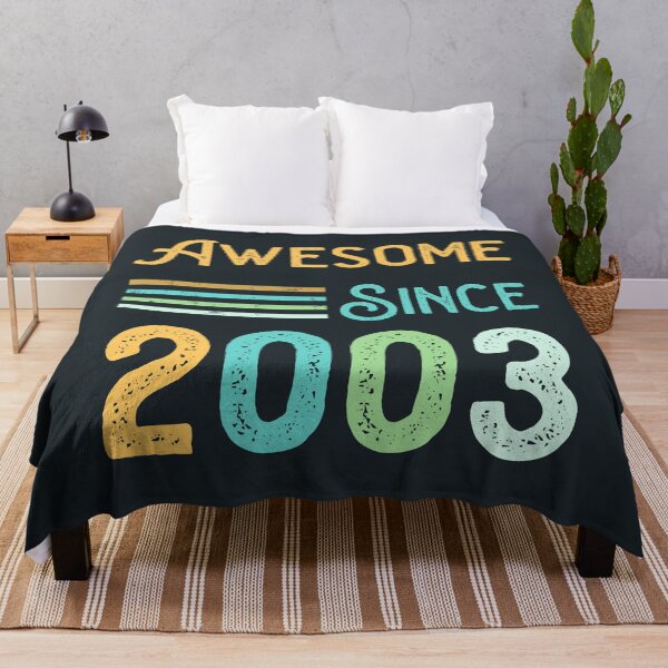 Item preview, Awesome Since 2003 Vintage Style  designed and sold by munochill.