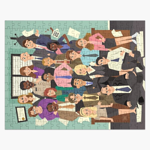 Scrubs Cast Collage 1000 Piece Jigsaw Puzzle 