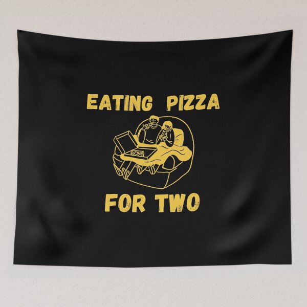 Item preview, Eating pizza for two designed and sold by Kpnuts1.