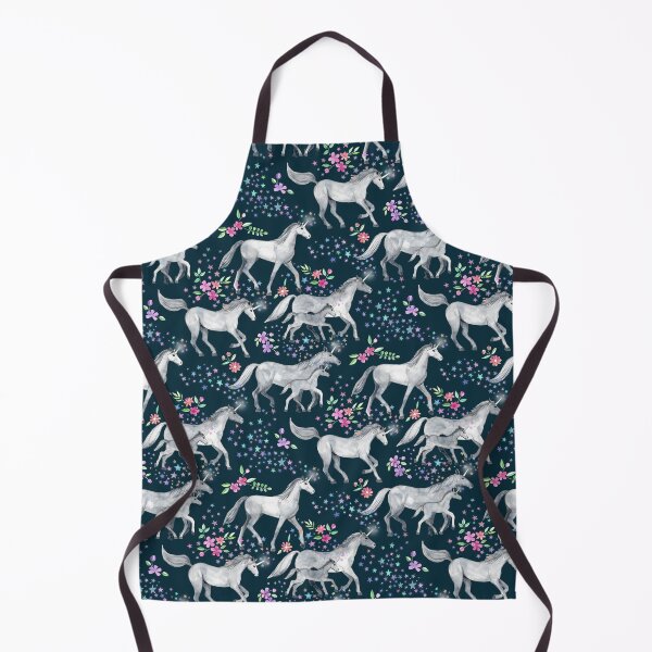 Item preview, Unicorns and Stars on Dark Teal designed and sold by micklyn.