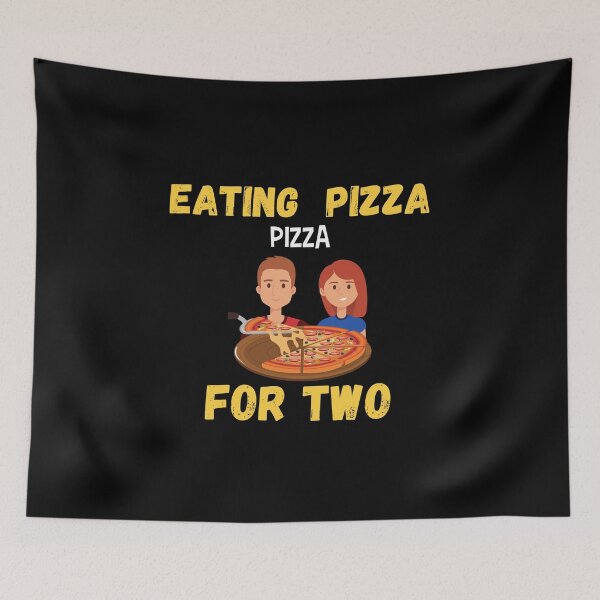 Item preview, Eating pizza for two designed and sold by Kpnuts1.