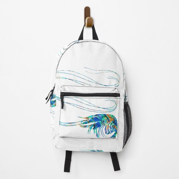 Item preview, Blue Shrimp Art by Sharon Cummings designed and sold by Sharon Cummings Art.