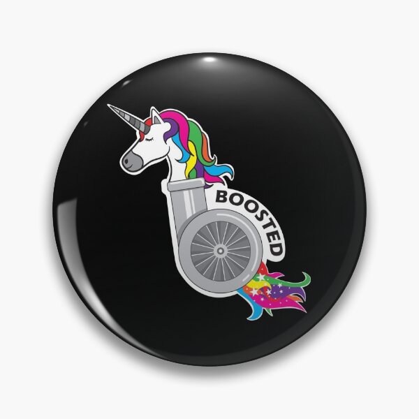 Item preview, UNICORN BOOSTED designed and sold by blakdropdesign.