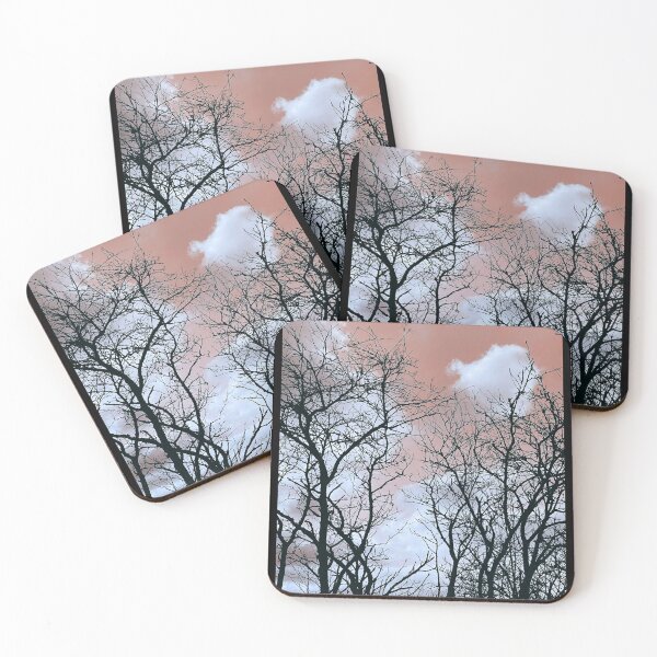 Item preview, Photograph of trees in winter, then edited in color designed and sold by Pelikancrazy.