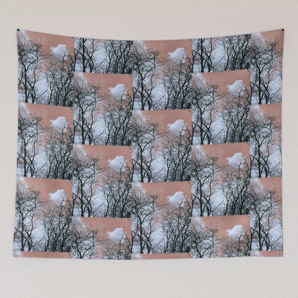 Item preview, Photograph of trees in winter, then edited in color designed and sold by Pelikancrazy.