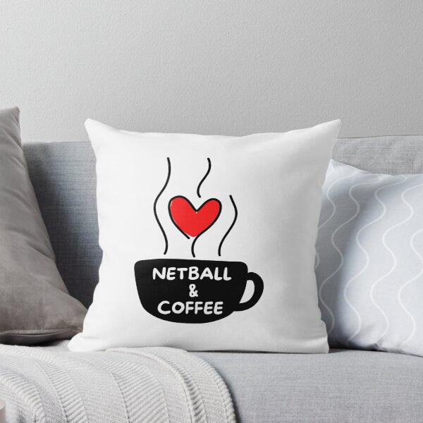 Item preview, Netball & coffee designed and sold by TheGreenGoat.