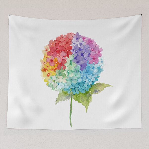 Item preview, Rainbow Hydrangea designed and sold by fnk designs.