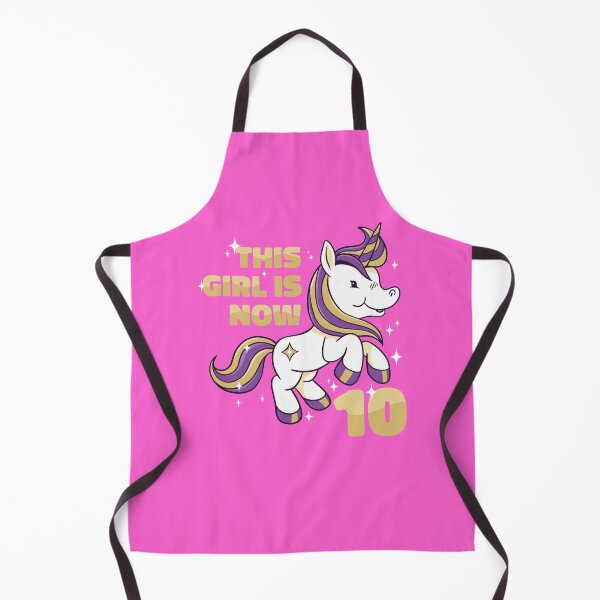 Item preview, THIS GIRL IS NOW 10 BIRTHDAY UNICORN LOVER designed and sold by PhillDaPhlava.
